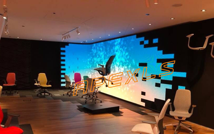 Apexls creative LED flexible screen to help American customers win international awards