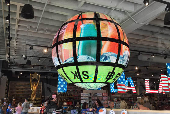 Hollywood Mechanical LED Sphere Screen