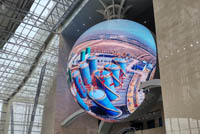 indoor P4 Sphere LED Display Screen