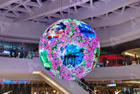 Wangfujing Lagermyrtle Port P4 Sphere LED Display