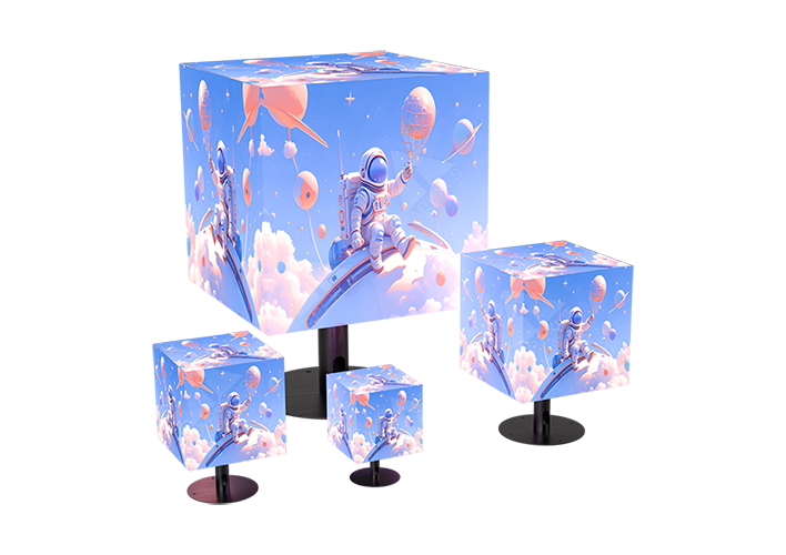 Magic Cube LED Display