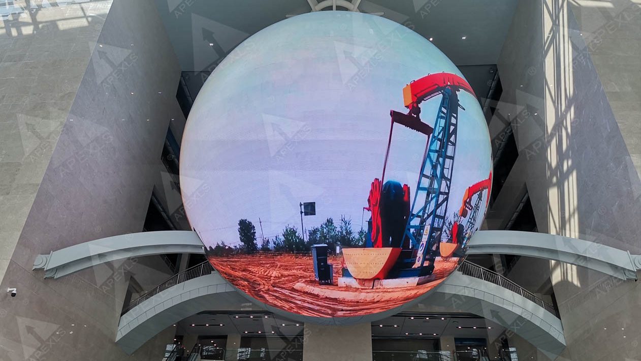 indoor P4 Sphere LED Display Screen