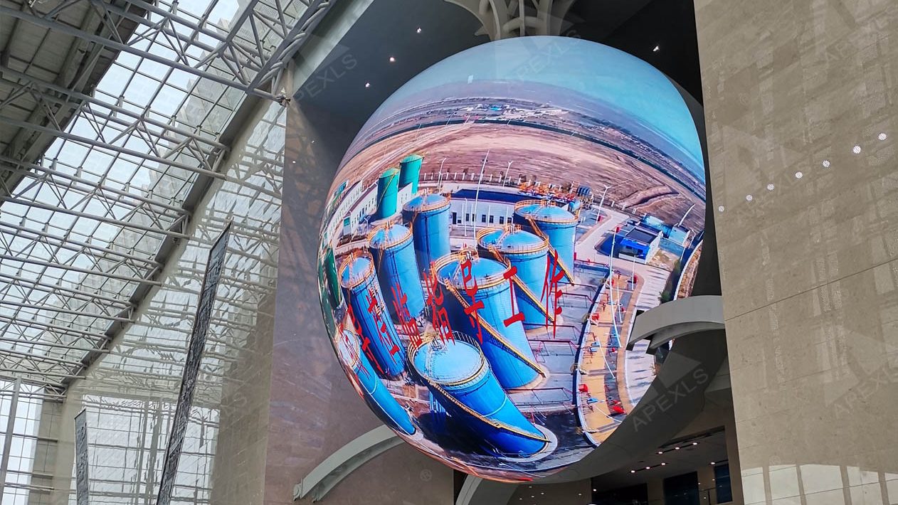 indoor P4 Sphere LED Display Screen