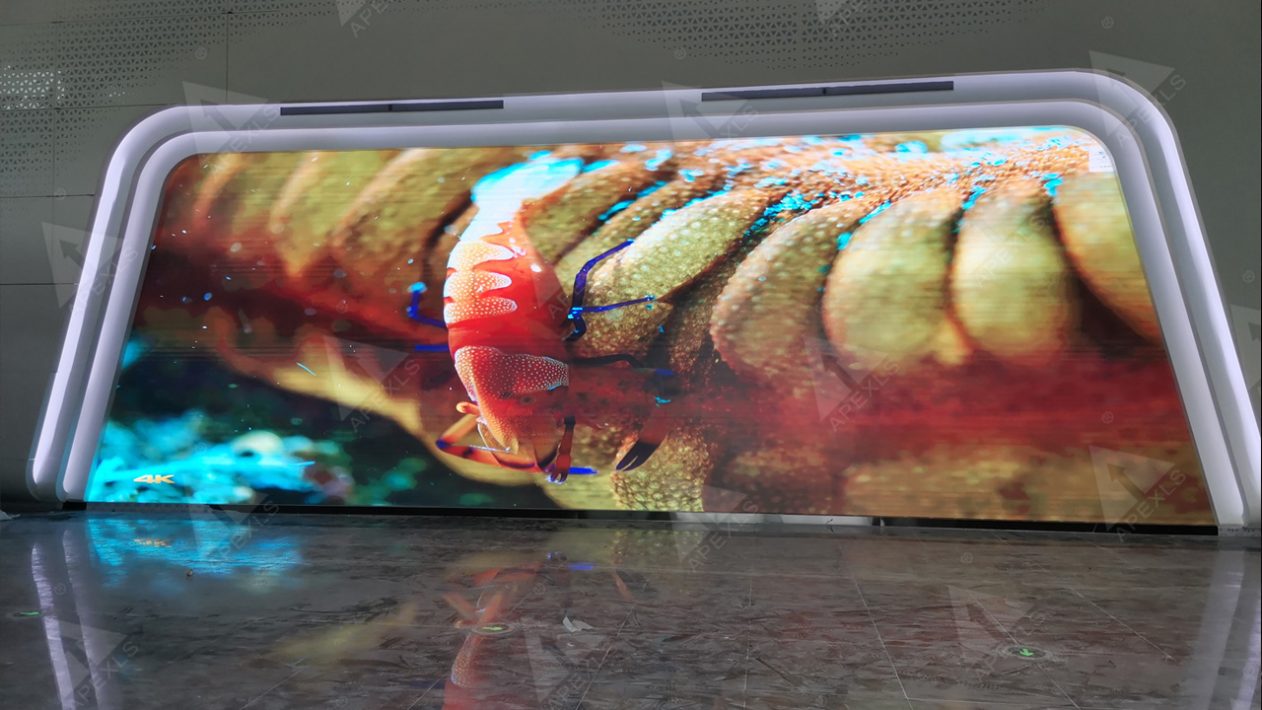 Exhibition Hall P2 small spacing led display screen case