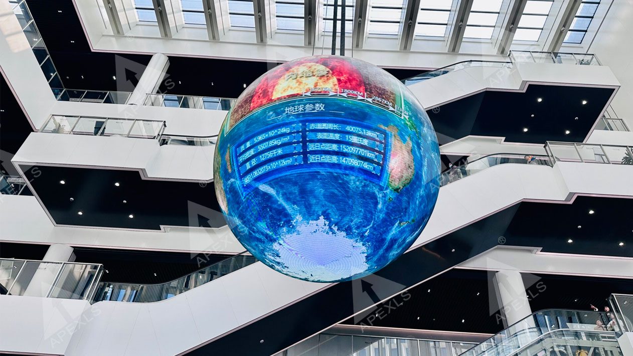 Jinhua Science and Technology Museum P4 Sphere LED Display