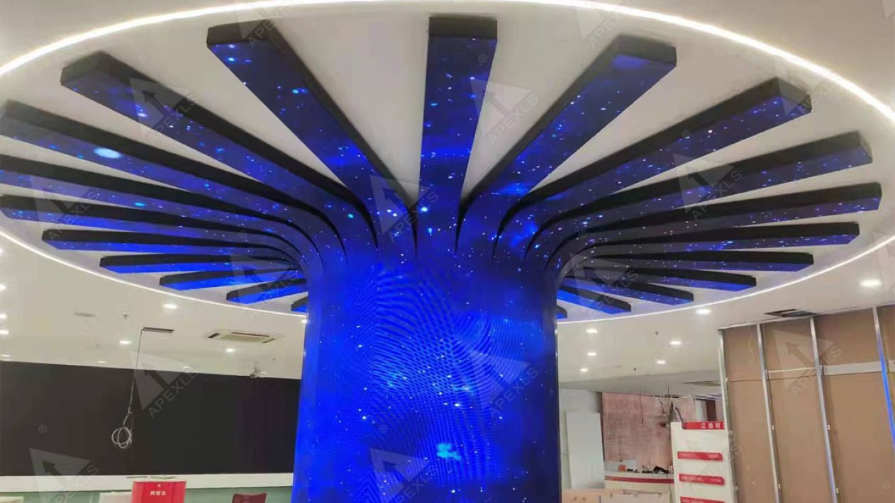 Chongqing Bank Indoor P2.5 Flexible LED Display