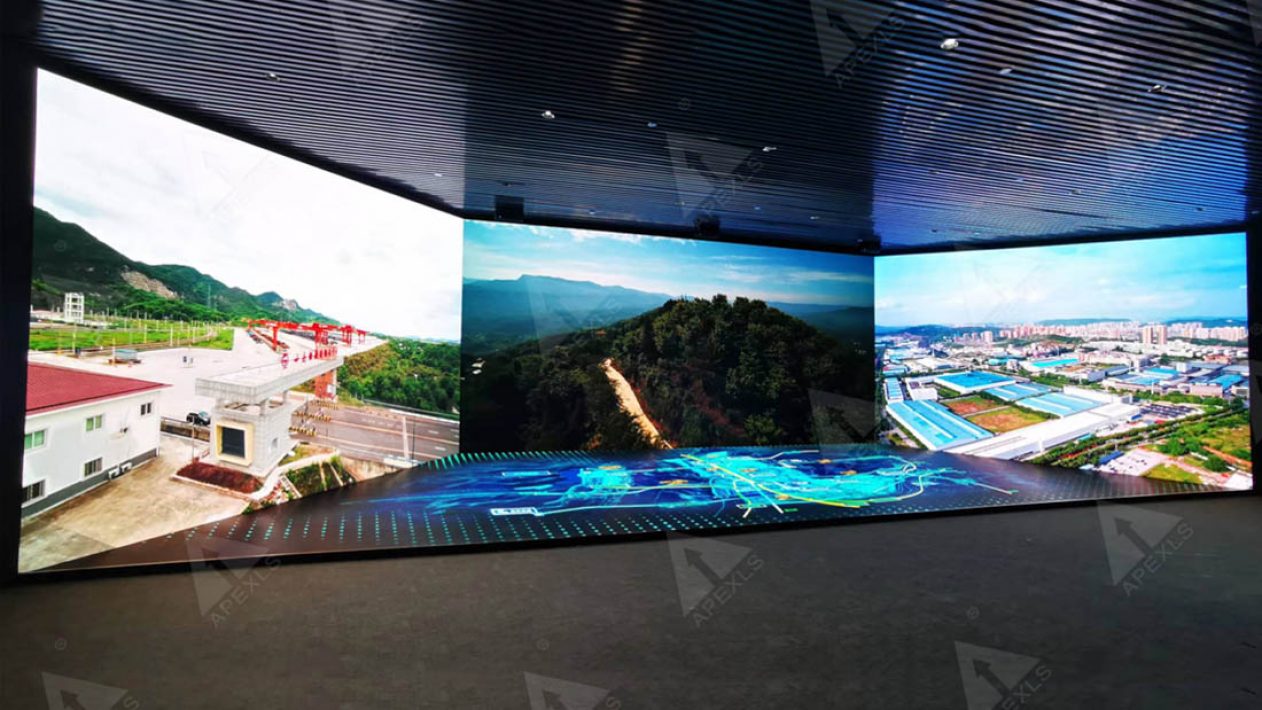 Chongqing Jiangjin Management Committee exhibition center P2 Indoor LED Display