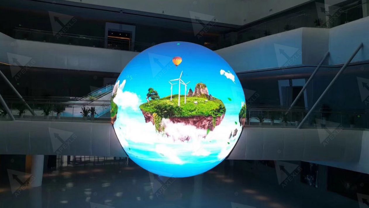 Qinshan Nuclear Power Science and Technology Museum LED Sphere Display