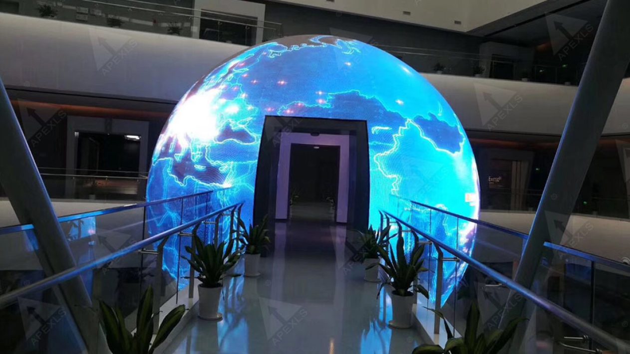 Qinshan Nuclear Power Science and Technology Museum LED Sphere Display