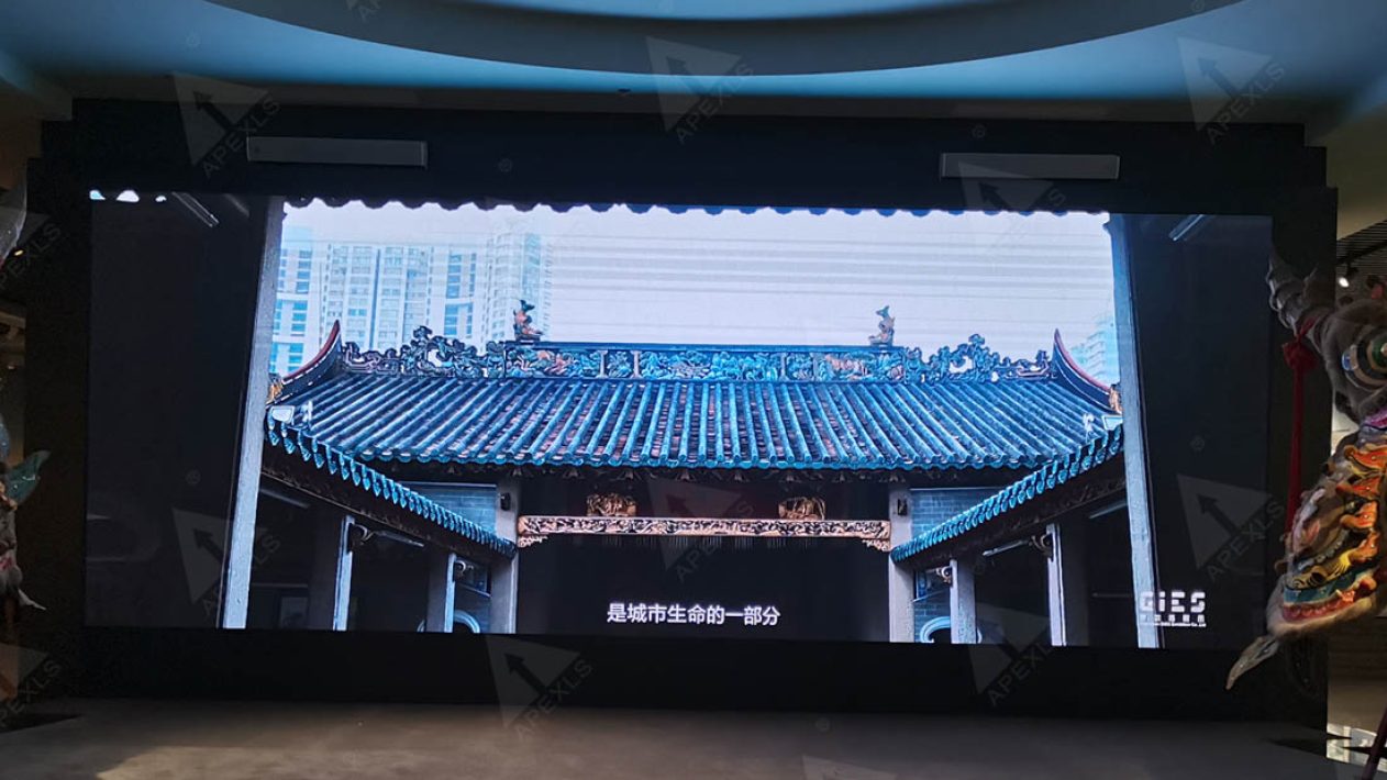 Shenzhen Futian Xiasha Museum P2 indoor full color display