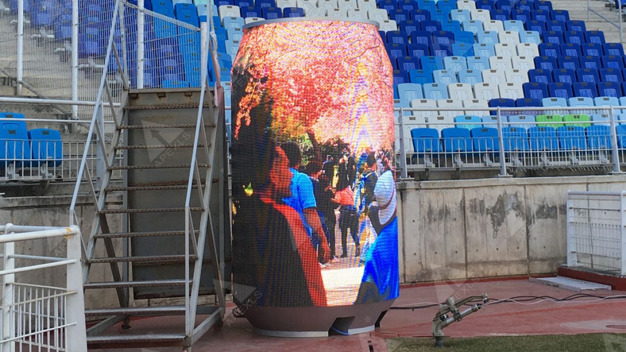 Seoul Stadium, South Korea-Outdoor P8 LED Can Display