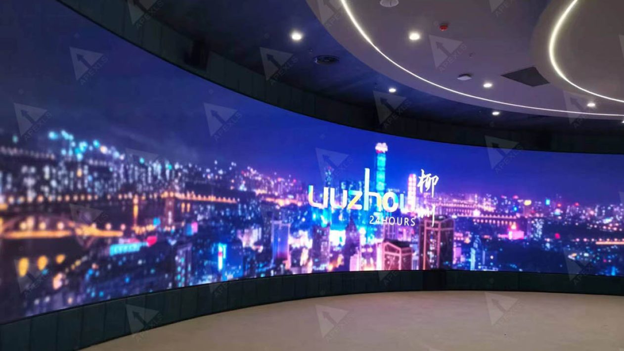 Guangxi Liuzhou Library Indoor Full Color Display Screen