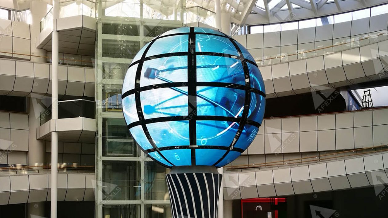 Guizhou Qiannan Science and Technology Museum mechanical LED Sphere Display