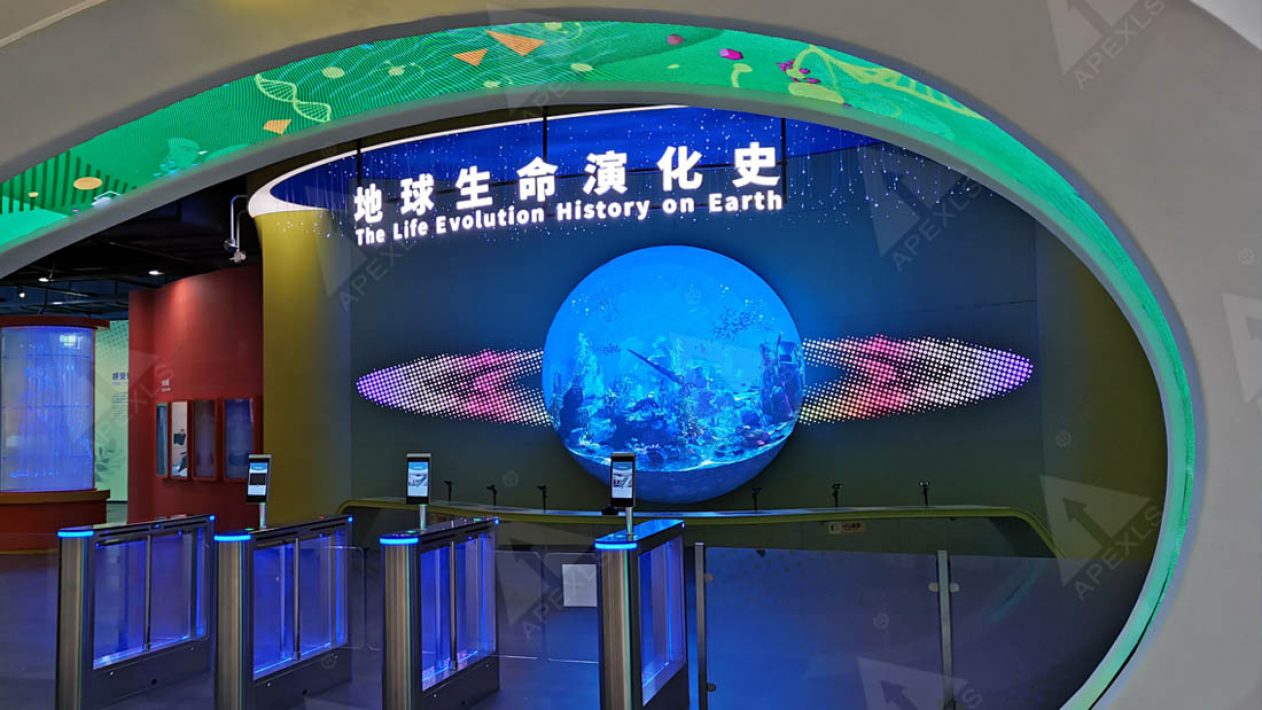 Jiangmen Chuangzhi City cultural complex - two-thirds led sphere display