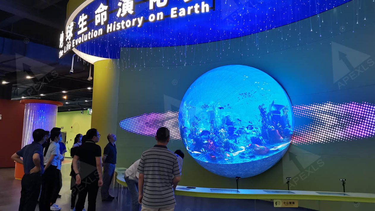 Jiangmen Chuangzhi City cultural complex - two-thirds led sphere display