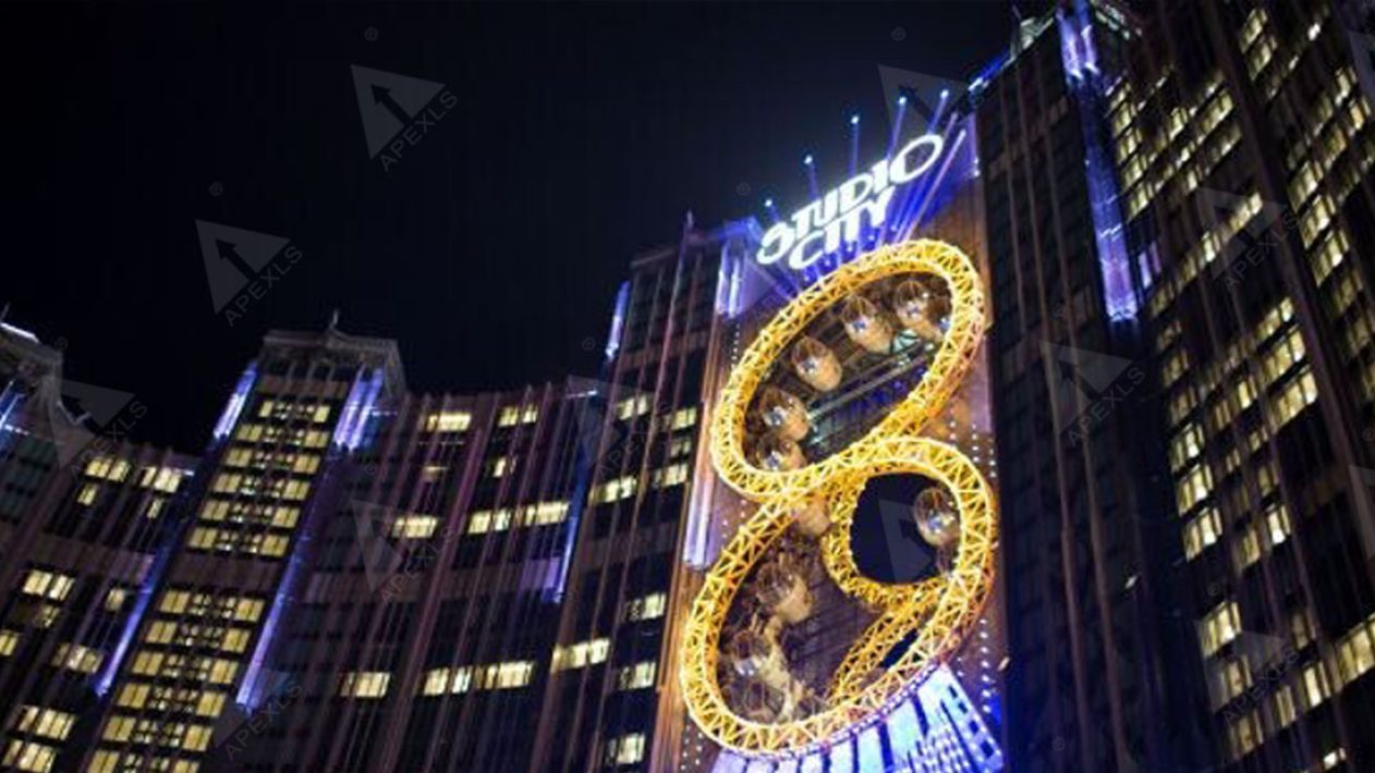 Macau Studio City Hotel P16 Outdoor LED LOGO Screen