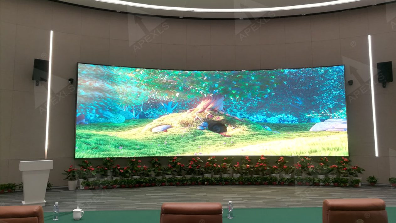 Hebei Baoshen Science and technology innovation Industrial Park Indoor Full Color LED Display