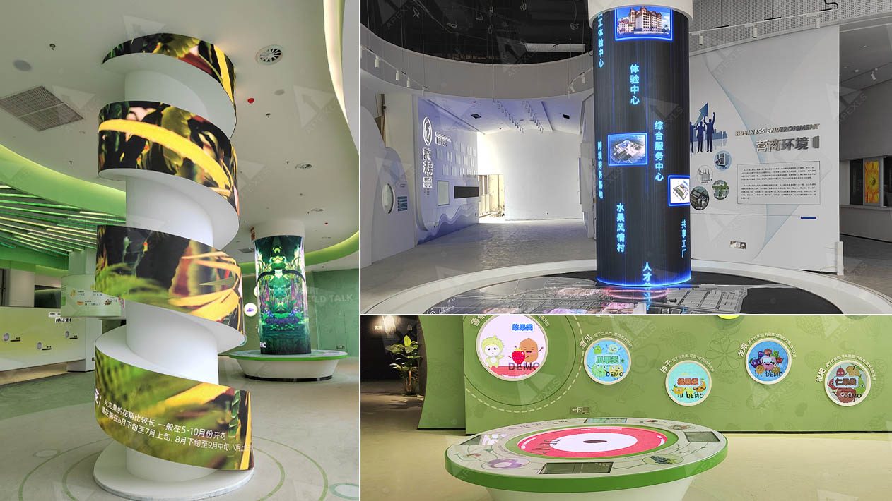 Guangxi Pingxiang Fruit Museum LED Creative Display