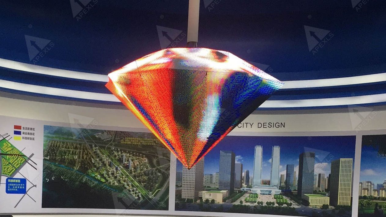 Tianjin Museum Indoor P6 Diamond LED Display