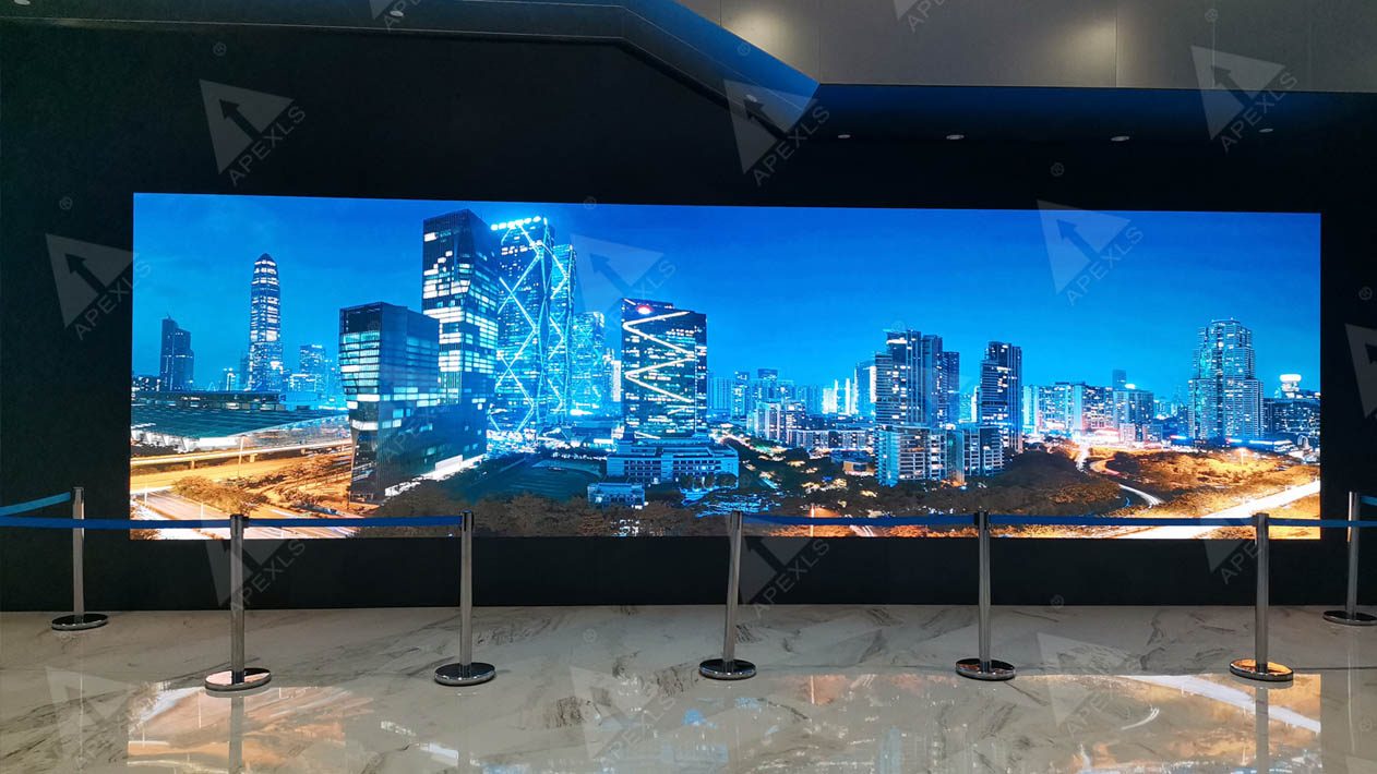 Shenzhen New Energy Building Indoor LED Display