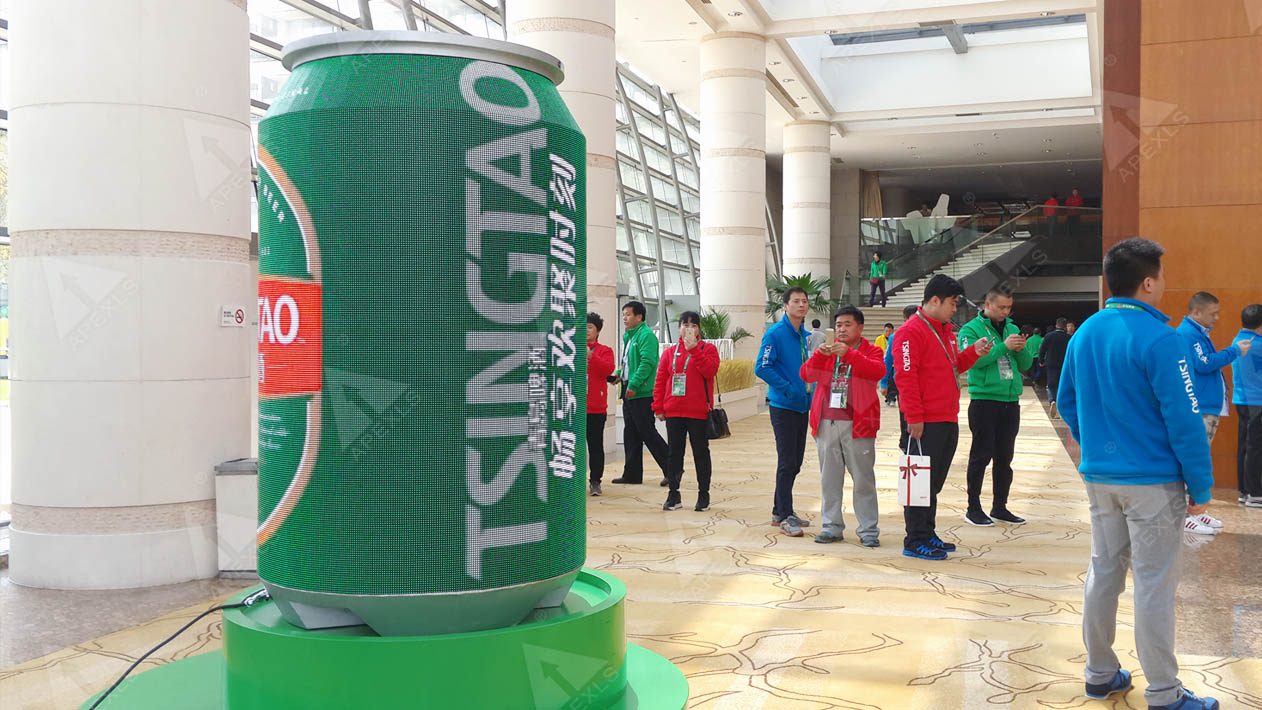 Qingdao International Beer Festival P6 Can LED Display